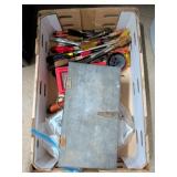 Hand Tools, Red Bit Set, Metal Box