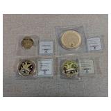4 American Mint Commemorative Coins