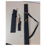 Survival Knives and Swords Set