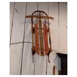 Royal Racer Wooden Sled Vintage