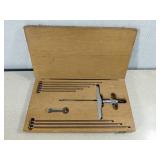 Starrett Depth Micrometer Set in Box