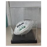 New York Jets Signed Football Display