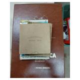 Vintage Book Lot with National Geographic Atlas