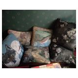 Decorative Throw Pillow Lot
