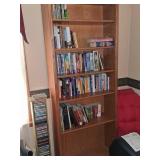 Tall Wooden Bookshelf, 6.5ft x 32in