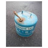 Eagle Blue Metal Kerosene Can With Spout