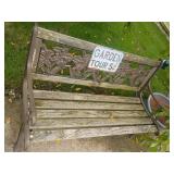 Innova Metal & Wood Garden Bench