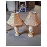 Marble Base Table Lamps