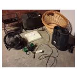 Two Dehumidifiers, Basket, Fan, Filters