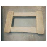 Wood Frame Furniture Dolly on Casters