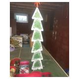 Christmas Dï¿½cor Lot With Tree, Ornaments