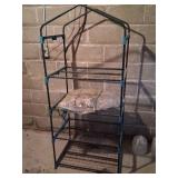 5ft Tall Greenhouse With Assorted Planters