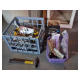 Extension Cords, Bulbs, and Hammer Lot