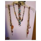 Costume Necklaces and Bead Jewelry