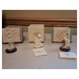 3 Giuseppe Armani Florence Figurines w/ Boxes