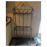 Wrought Iron Bakerï¿½s Rack 22x12x56