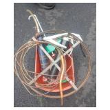 Grease Guns, Grease Trap, Cables Lot