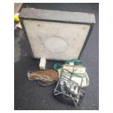 Fishing Tackle Lot With Targets And Bags