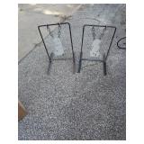 Steel Hanging Shooting Targets, Pair