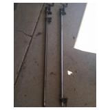 Pair 4ft Pipe Bar Clamps