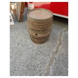 Rustic Wooden Whiskey Barrel
