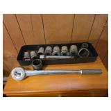 S-K Ratchet Handle & Socket Set Mixed Lot