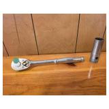 Snap-on SR-710 Ratchet & 7/8" SK Socket