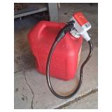 5 Gallon Gas Can w TERA PUMP Dispenser