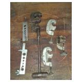 Pipe Cutters and Flaring Tool Lot