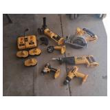 Dewalt 18V Cordless Tool Lot