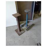 Metal Tool Stands, Pair
