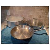 Stainless Steel Cookware 3-Piece