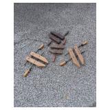 Wood Handscrew Clamp Lot Craftsman