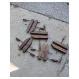 Jorgensen Wooden Hand Screw Clamps Lot