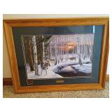 William Czarnecki White Birch Creek Framed Print