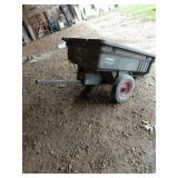 Craftsman Rubbermaid Tow Dump Cart