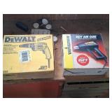 DeWalt DW255 Screwdriver & Wagner Heat Gun