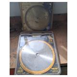 5 Assorted Circular Saw Blades, Various Sizes
