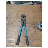 Heavy Duty Blue Handle Crimping Tool