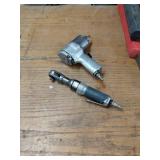 Air Ratchet & Impact Wrench Set