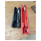 Pittsburgh Torque Ratchets, 2 with Cases