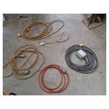 Five Extension Cords