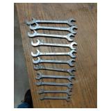 11 USA Made Open-End Wrenches