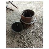 Vintage Canvas Tool Organizer With Funnel