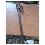 Antique Stillson Pipe Wrench, 32 Inch