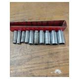 MAC 1/2" Dr Deep Socket Set w/ Rack
