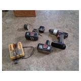 Craftsman Drill Set w/Batteries & Chargers