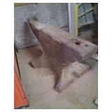 Vintage Cast Iron Anvil, 19in Length