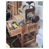 Ryobi WDS1600 Drum Sander w/ Stand & Media