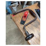 Stanley Hand Plane & Vintage Brace Drill